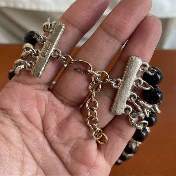 Monet brand three strand necklace - Picture 4 of 4